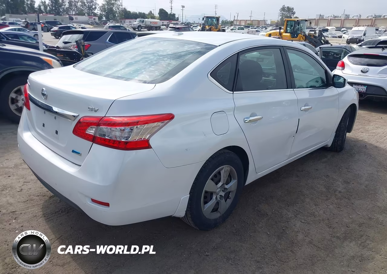 2013 Nissan Sentra Sv VIN:3N1AB7AP0DL752070 - 4