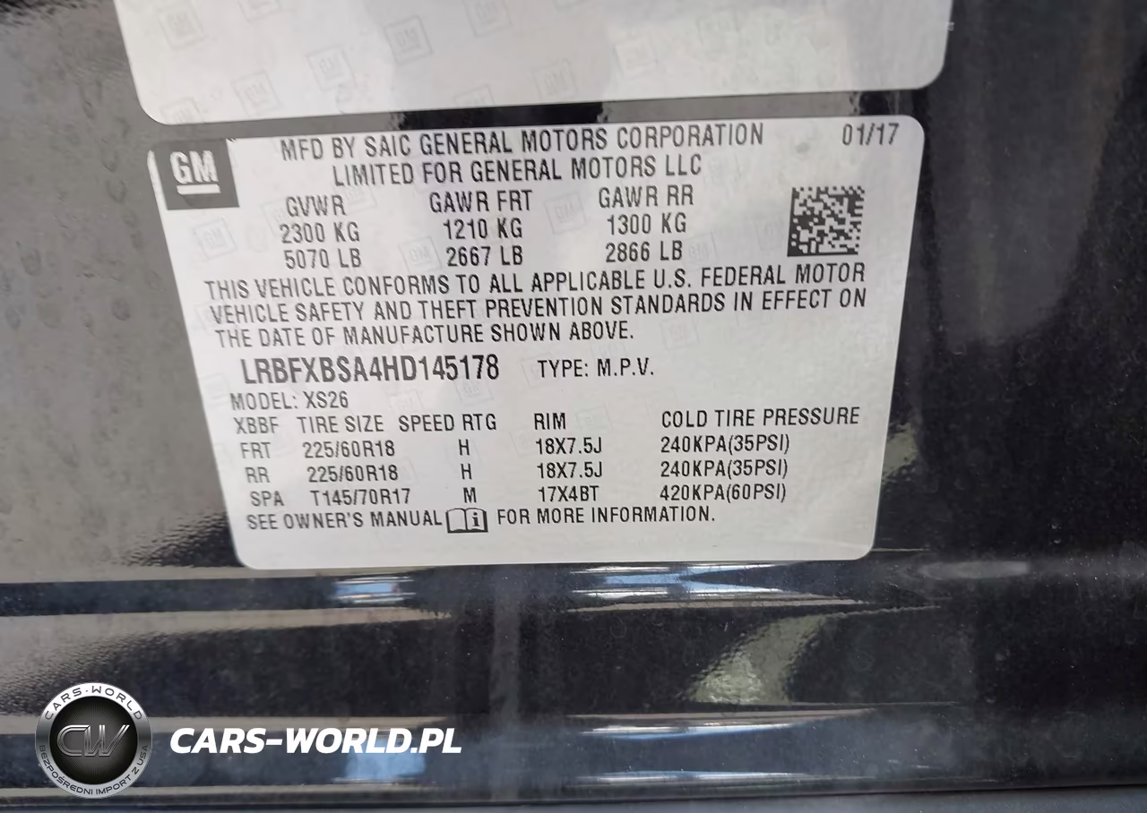 2017 Buick Envision Essence VIN:LRBFXBSA4HD145178 - 9