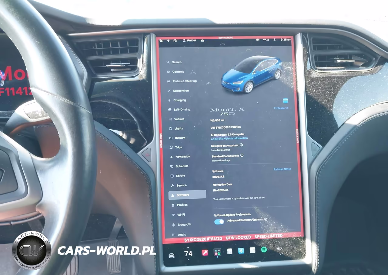 2018 Tesla Model X 100D-75D-P100D VIN:5YJXCDE20JF114123 - 19