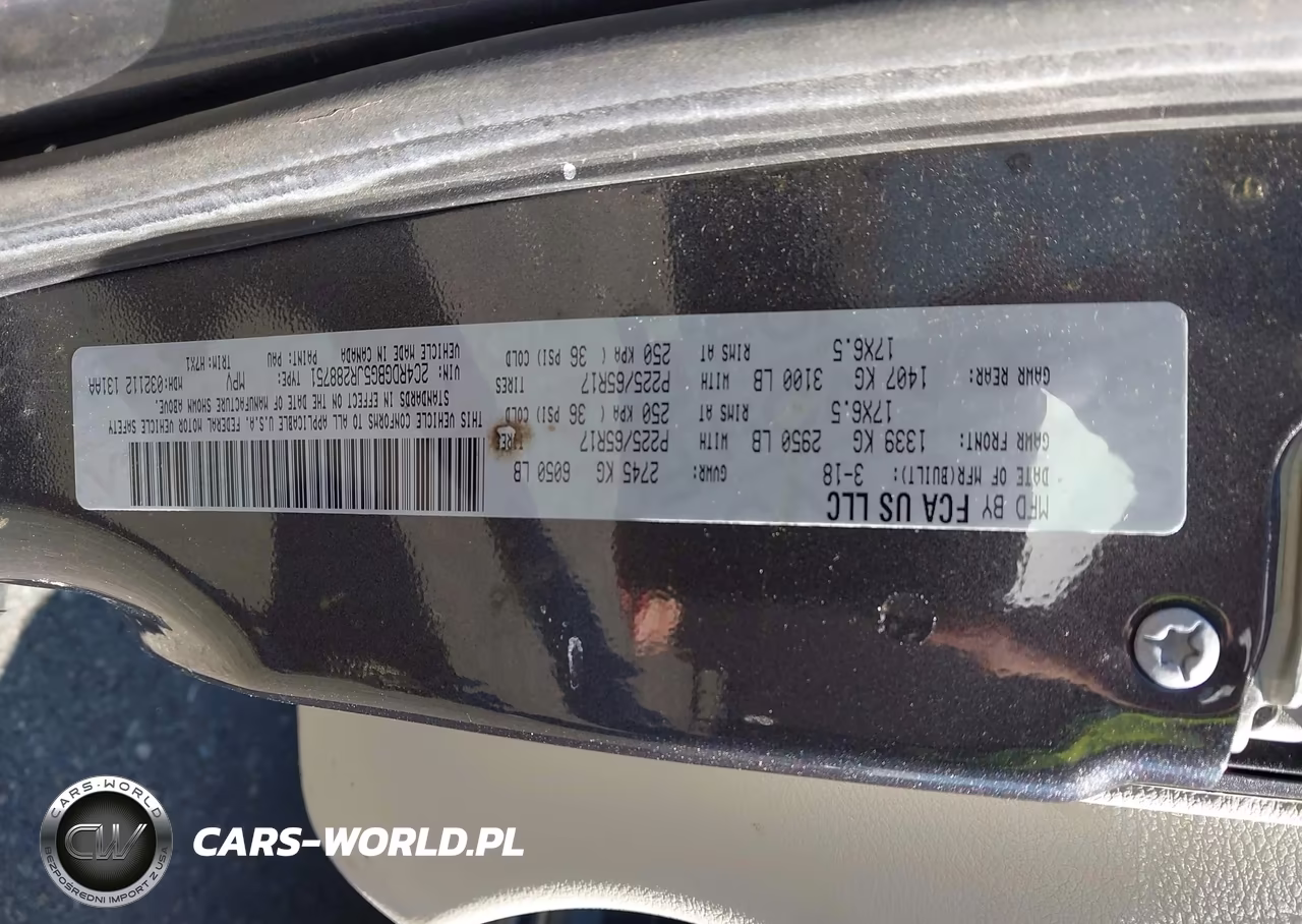 2018 Dodge Grand Caravan Se VIN:2C4RDGBG5JR288751 - 9