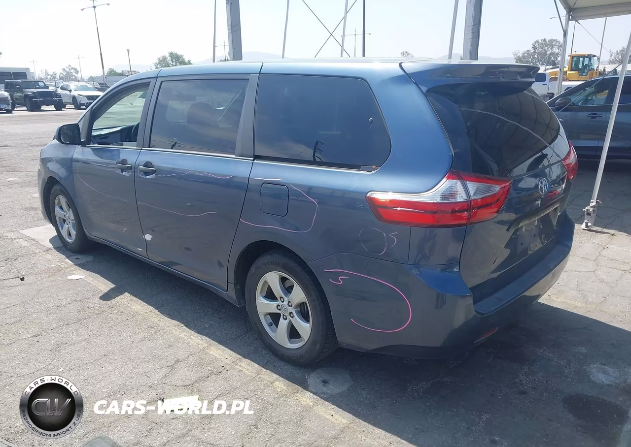 2017 Toyota Sienna L 7 Passenger VIN:5TDZZ3DC8HS824307 - 3