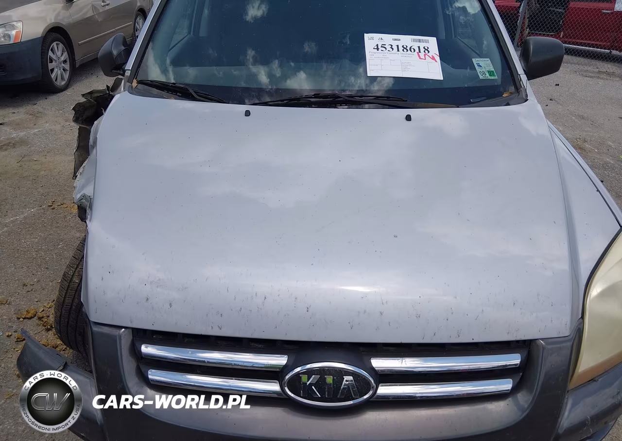 2008 Kia Sportage Lx VIN:KNDJF724187464056 - 10