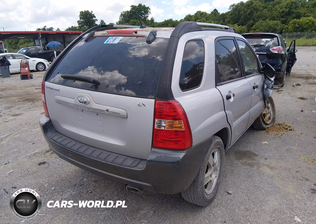 2008 Kia Sportage Lx VIN:KNDJF724187464056 - 4