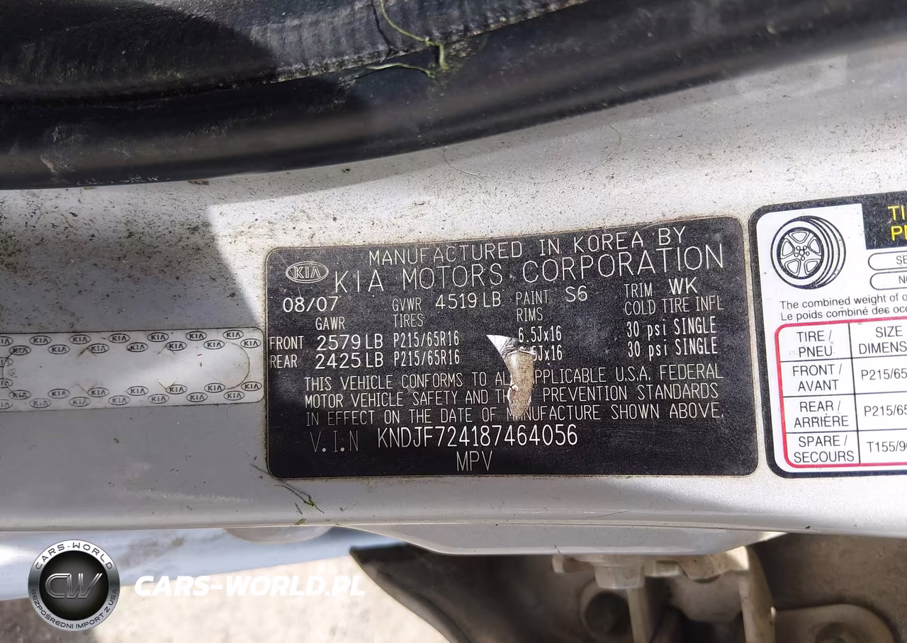 2008 Kia Sportage Lx VIN:KNDJF724187464056 - 9