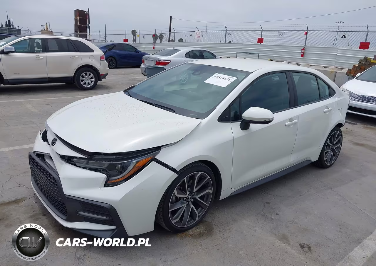 2021 Toyota Corolla Se VIN:5YFS4MCE6MP096031 - 2