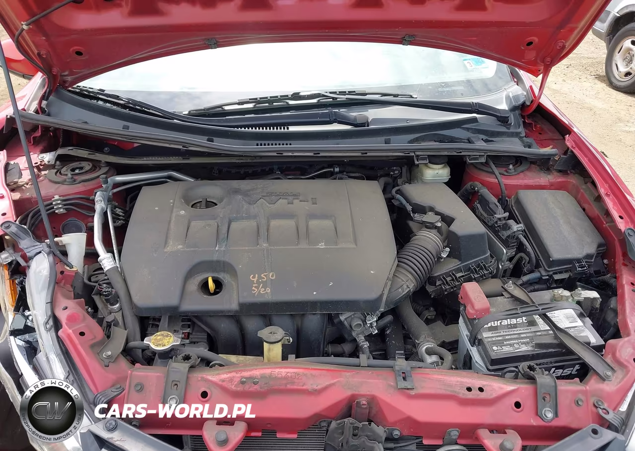2015 Toyota Corolla S Plus VIN:2T1BURHE7FC374654 - 10