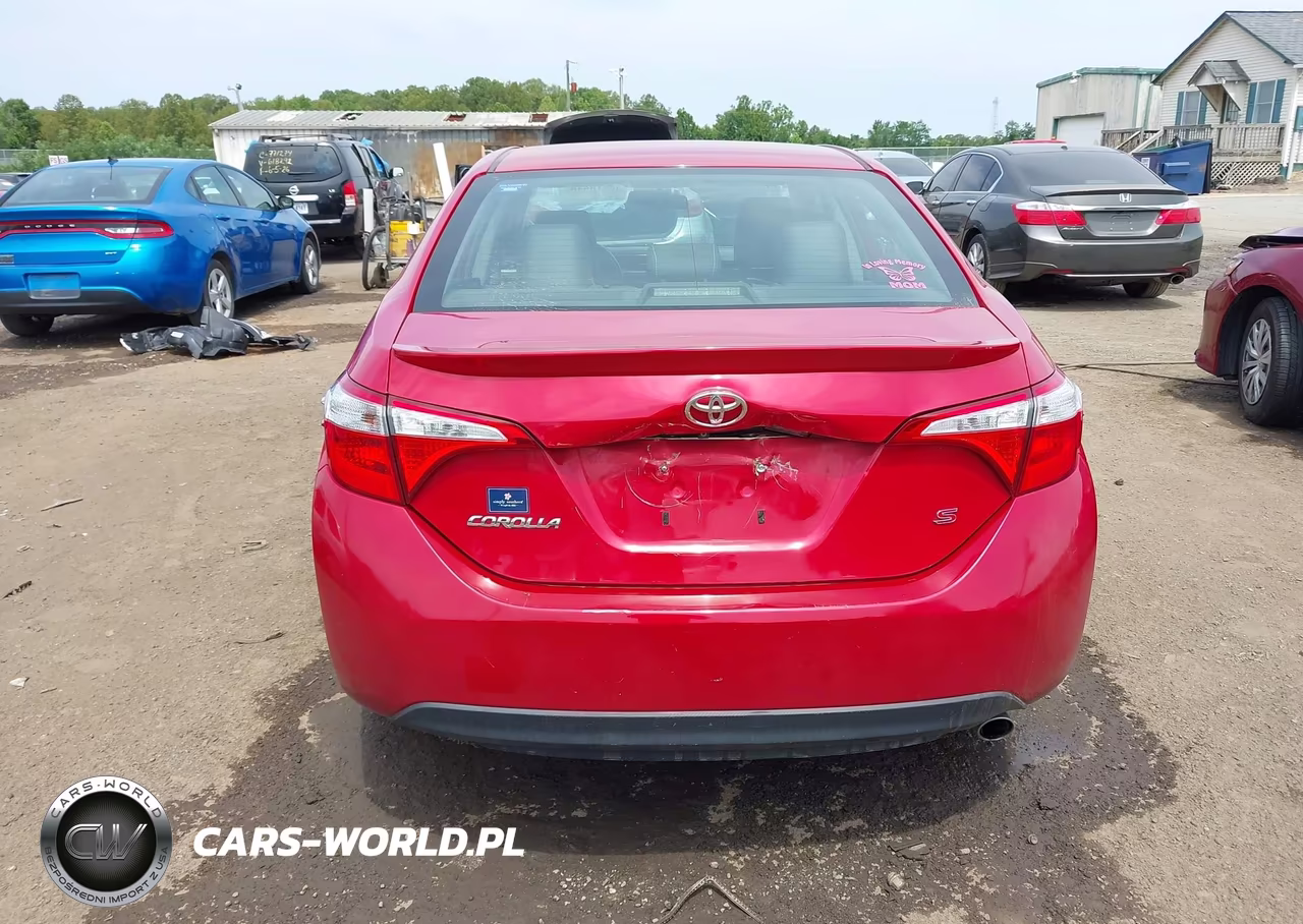 2015 Toyota Corolla S Plus VIN:2T1BURHE7FC374654 - 16