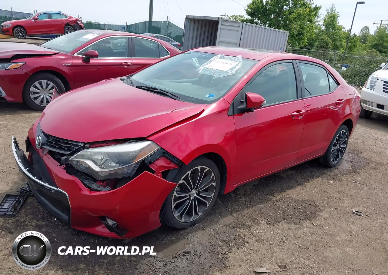 2015 Toyota Corolla S Plus VIN:2T1BURHE7FC374654 - 2