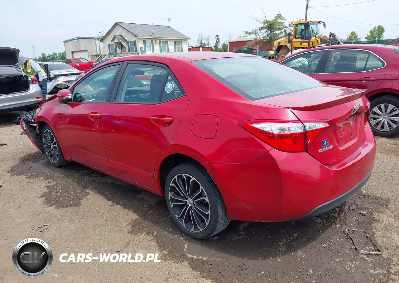 2015 Toyota Corolla S Plus VIN:2T1BURHE7FC374654 - 3