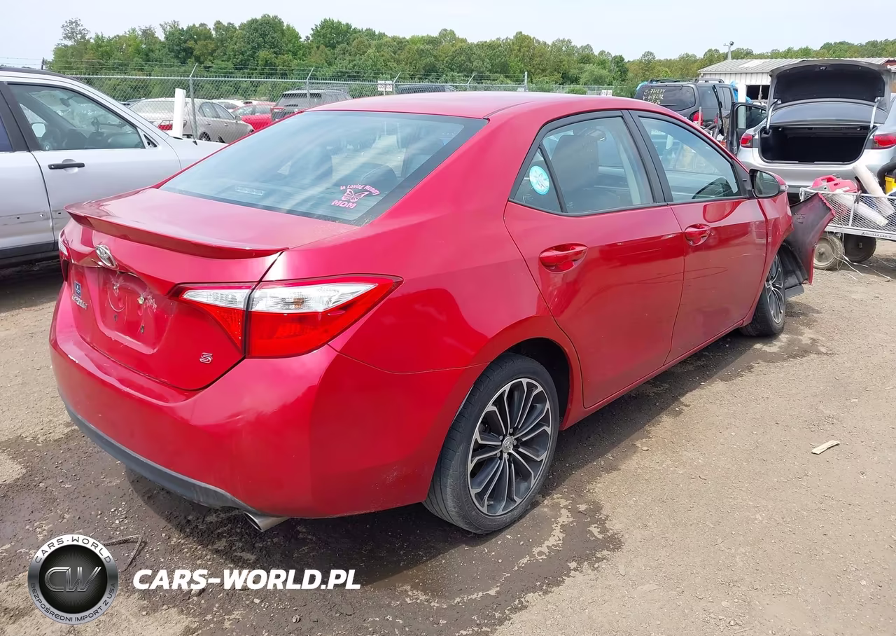 2015 Toyota Corolla S Plus VIN:2T1BURHE7FC374654 - 4