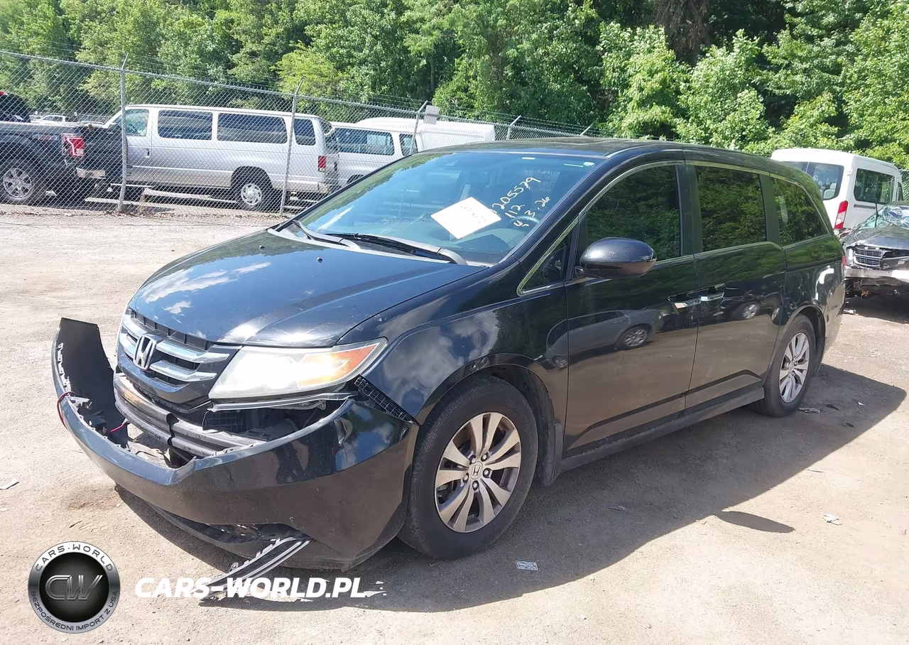 2014 Honda Odyssey Ex-L VIN:5FNRL5H62EB038780 - 2