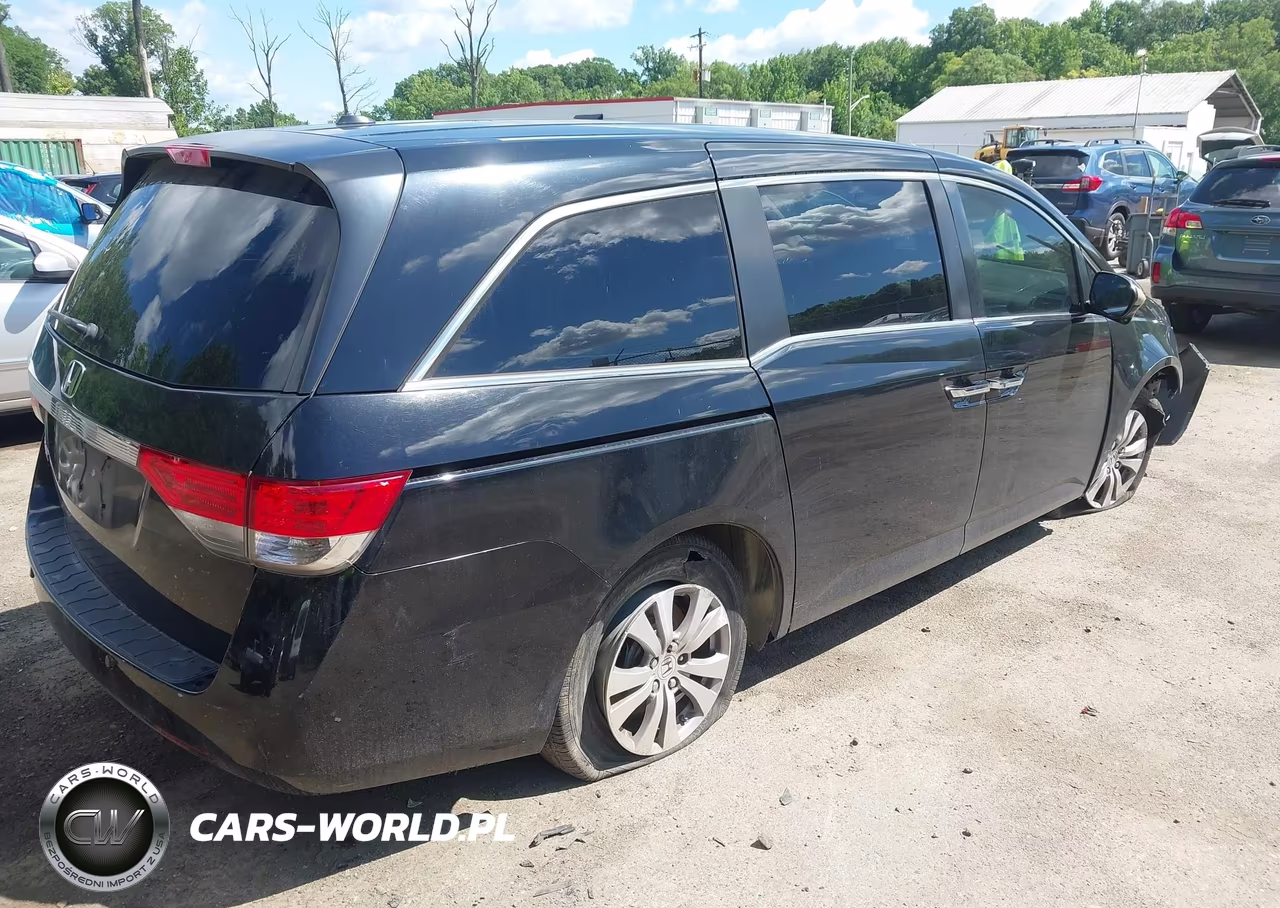 2014 Honda Odyssey Ex-L VIN:5FNRL5H62EB038780 - 4