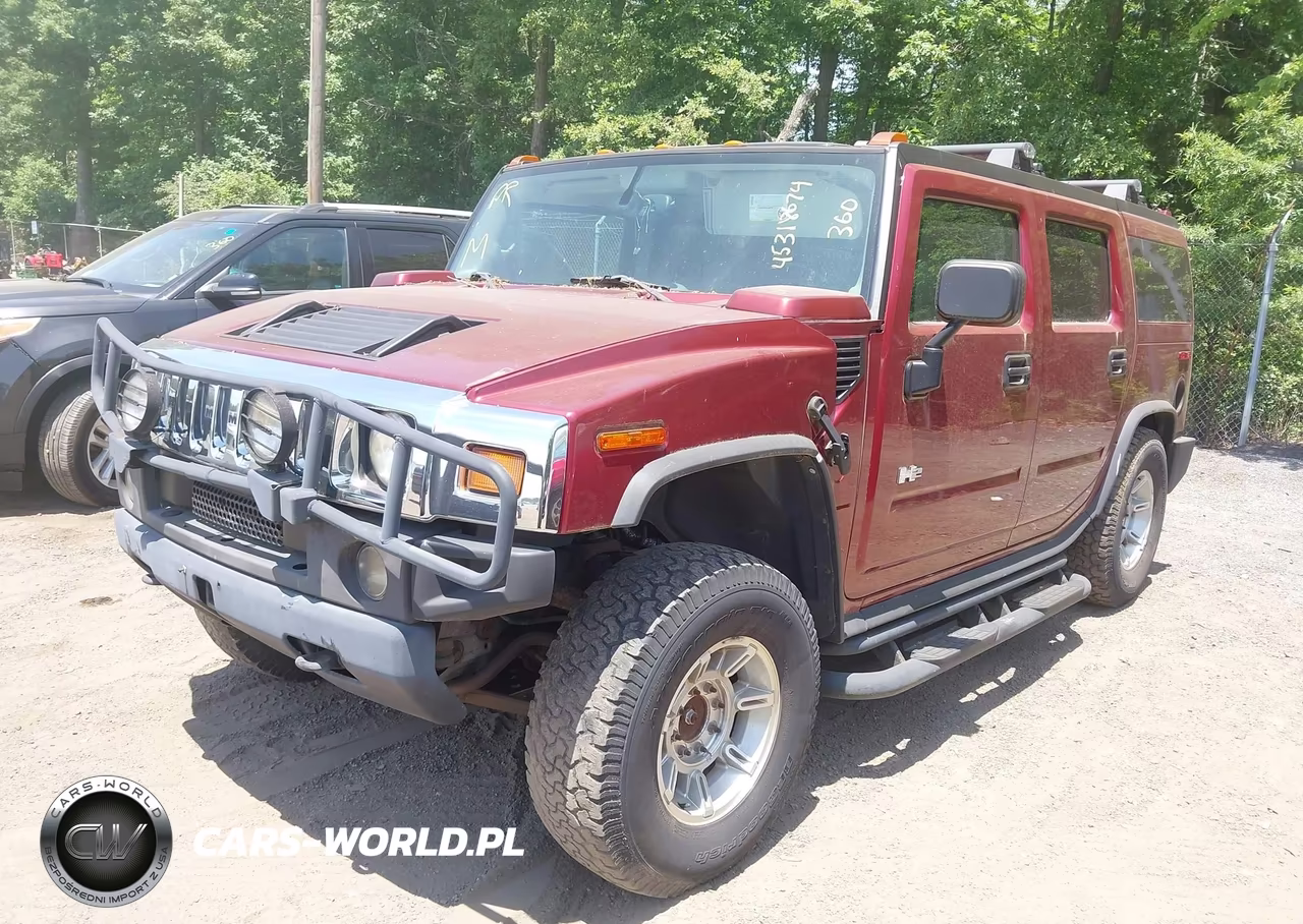 2003 Hummer H2 VIN:5GRGN23U93H132186 - 2
