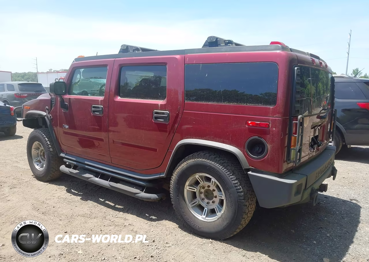 2003 Hummer H2 VIN:5GRGN23U93H132186 - 3