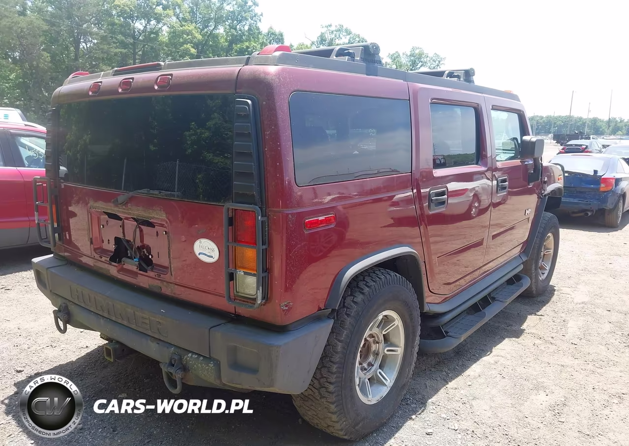 2003 Hummer H2 VIN:5GRGN23U93H132186 - 4