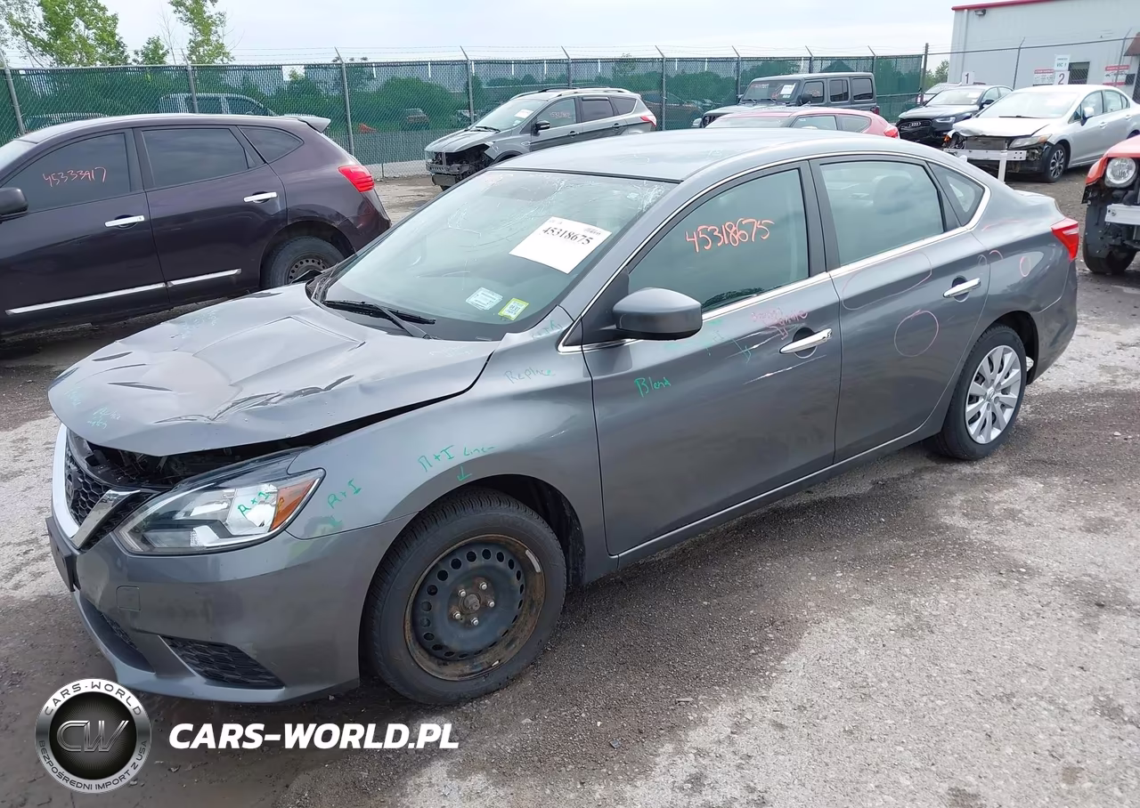 2017 Nissan Sentra Sv VIN:3N1AB7AP0HL683368 - 2