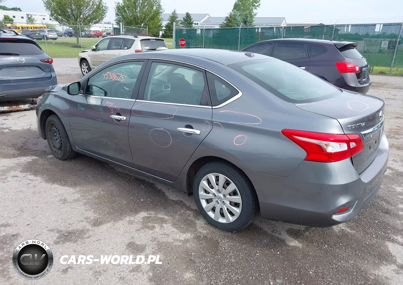 2017 Nissan Sentra Sv VIN:3N1AB7AP0HL683368 - 3