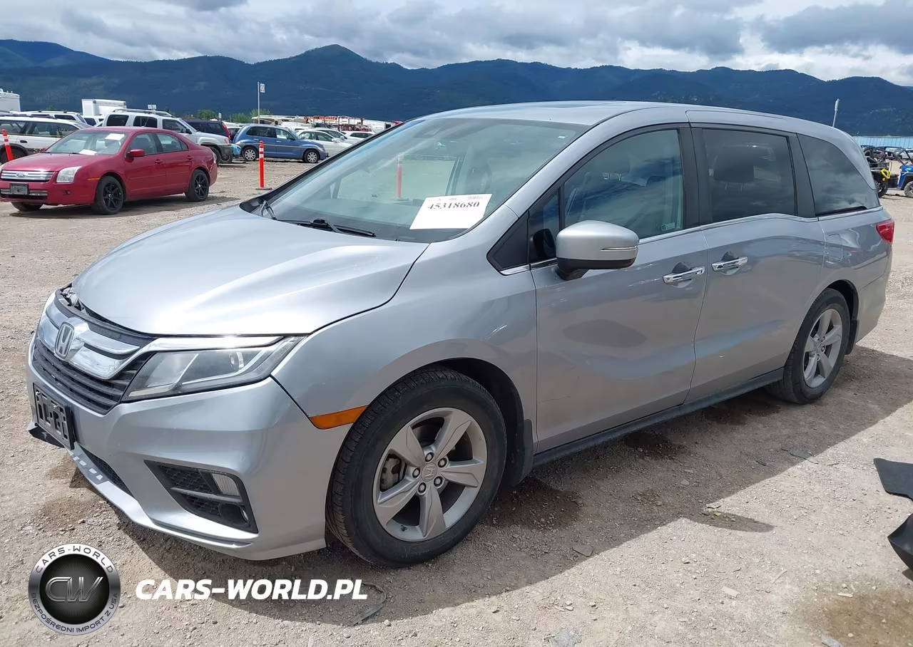 2020 Honda Odyssey Ex-L-Ex-L W-Navi Res VIN:5FNRL6H71LB029581 - 2