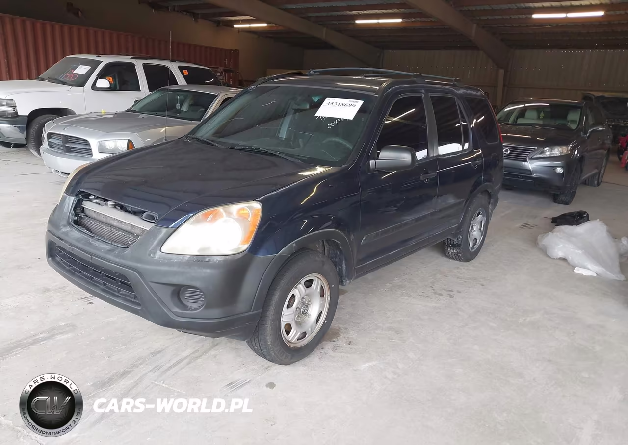 2006 Honda Cr-V Lx VIN:JHLRD68576C004989 - 2