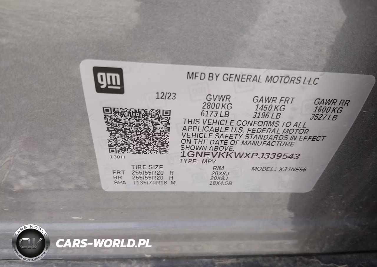 2023 Chevrolet Traverse Awd Premier VIN:1GNEVKKWXPJ339543 - 9