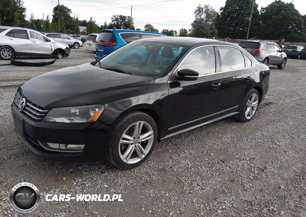 2013 Volkswagen Passat 2.0L Tdi Sel Premium VIN:1VWCN7A39DC106349 - 2