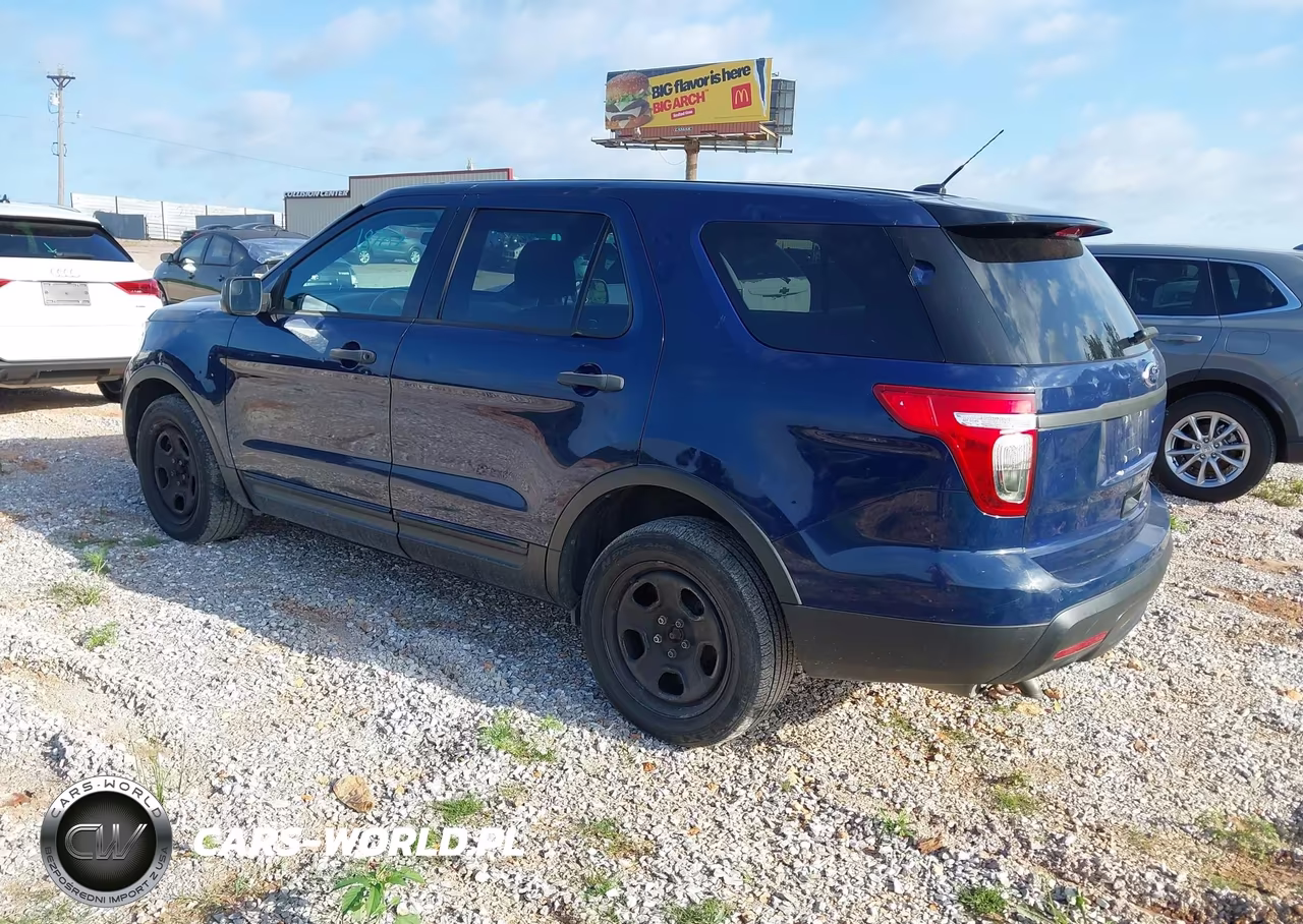 2013 Ford Utility Police Interceptor VIN:1FM5K8ARXDGC40726 - 3