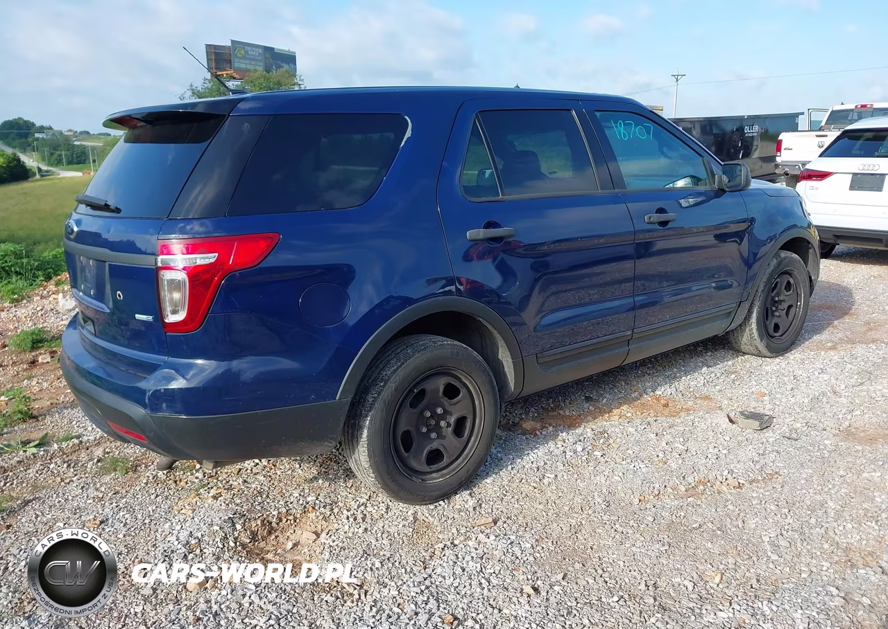 2013 Ford Utility Police Interceptor VIN:1FM5K8ARXDGC40726 - 4