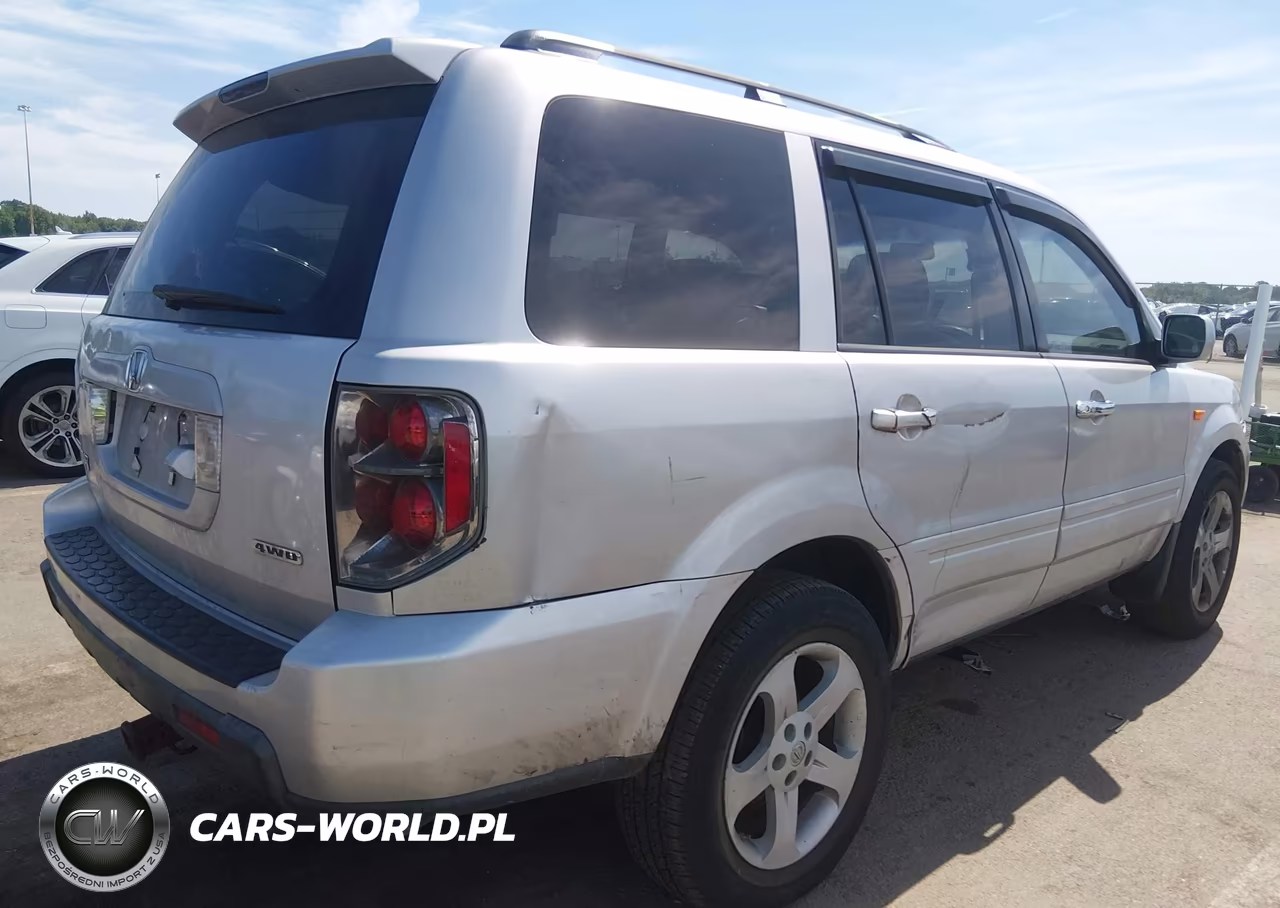 2008 Honda Pilot Ex-L VIN:5FNYF18798B030961 - 4