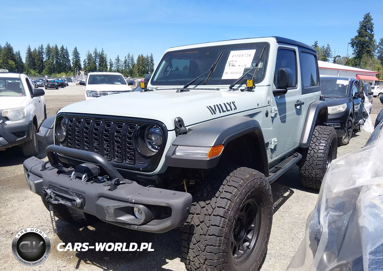 2024 Jeep Wrangler 2-Door Willys 4X4 VIN:1C4PJXAG3RW301288 - 2