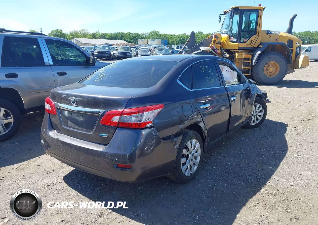 2014 Nissan Sentra Fe+ S-Fe+ Sv-S-Sl-Sr-Sv VIN:3N1AB7AP4EL665807 - 4