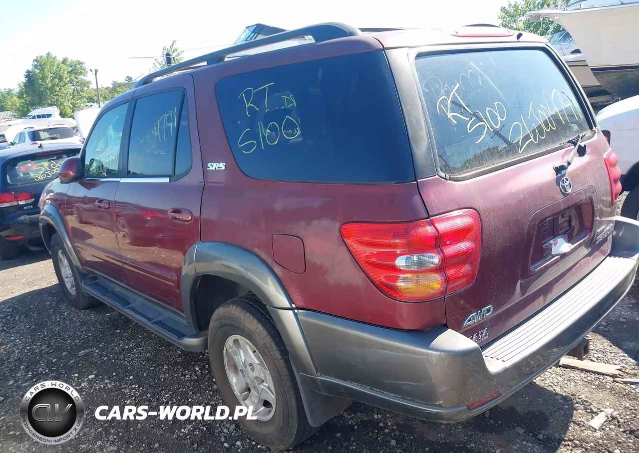 2003 Toyota Sequoia Sr5 V8 VIN:5TDBT44A03S178809 - 3