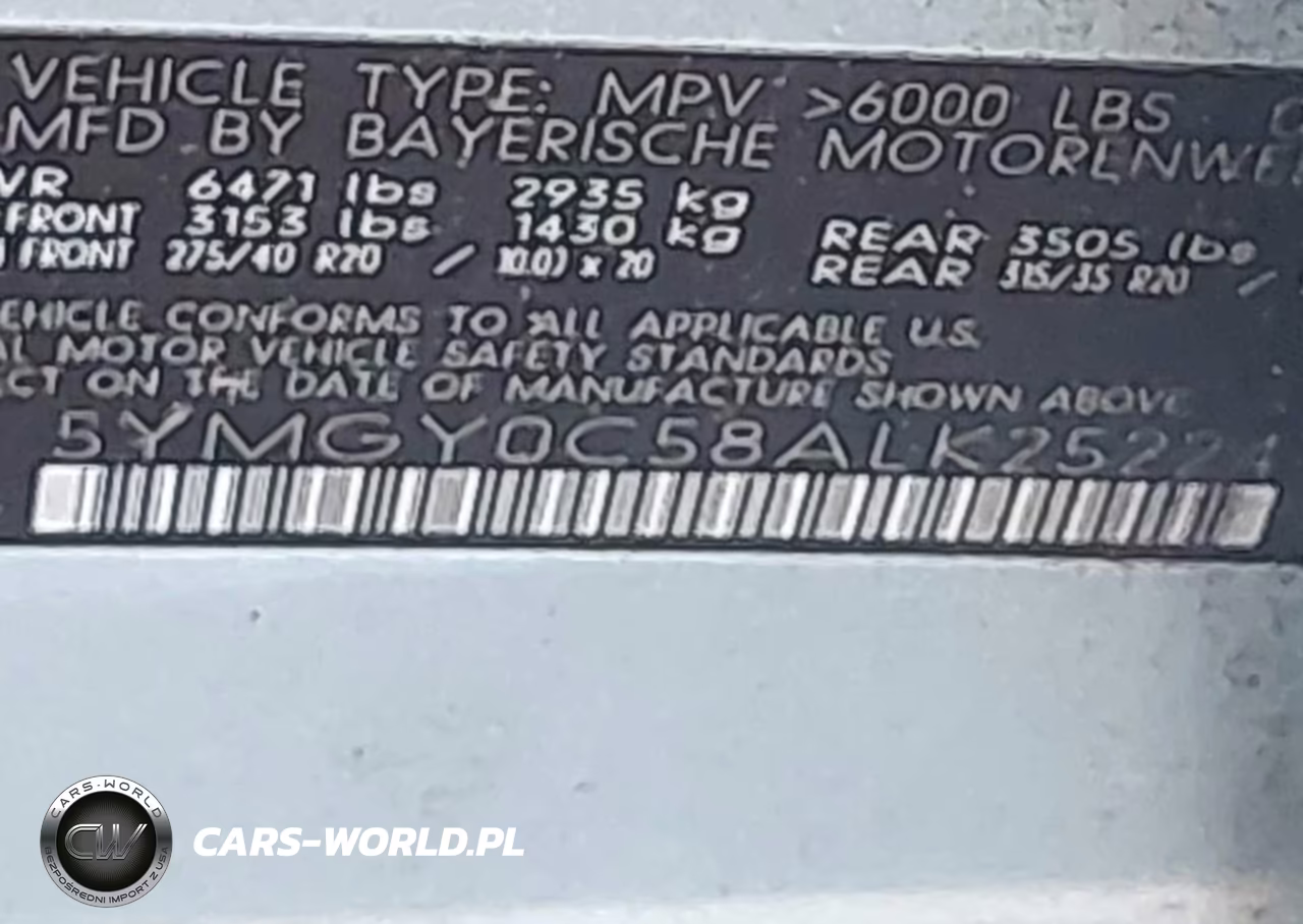 2010 BMW X5 M VIN:5YMGY0C58ALK25224 - 9