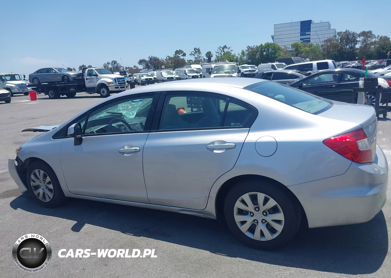2012 Honda Civic Lx VIN:19XFB2F5XCE367857 - 14