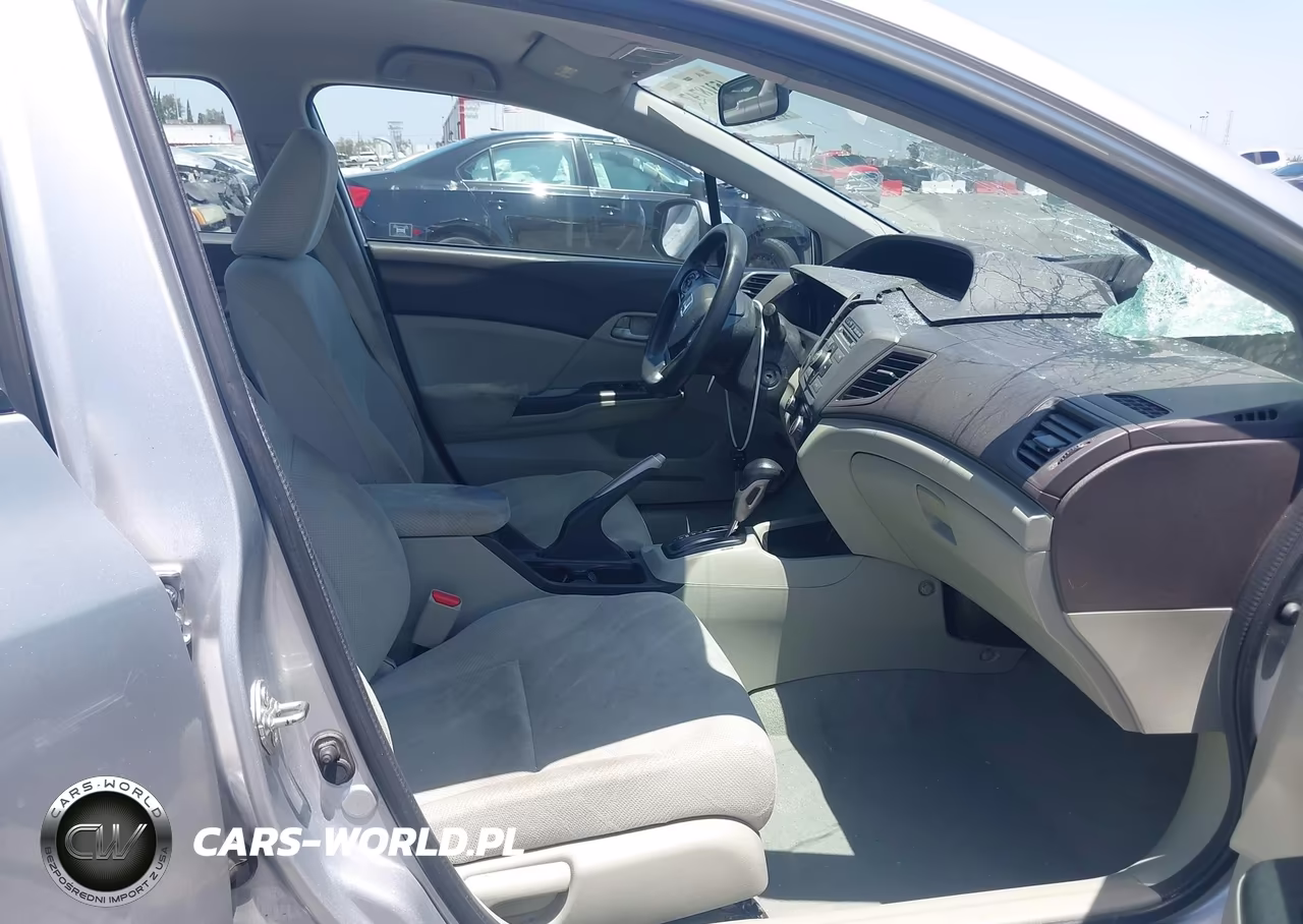 2012 Honda Civic Lx VIN:19XFB2F5XCE367857 - 5