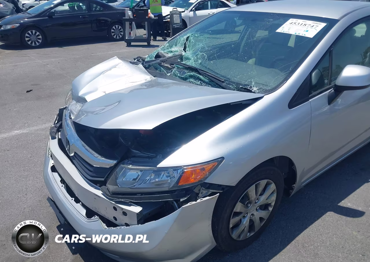 2012 Honda Civic Lx VIN:19XFB2F5XCE367857 - 6