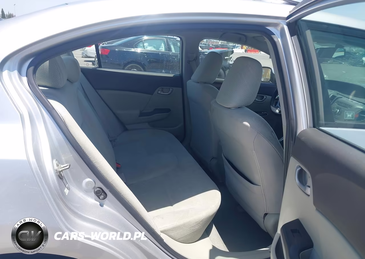2012 Honda Civic Lx VIN:19XFB2F5XCE367857 - 8