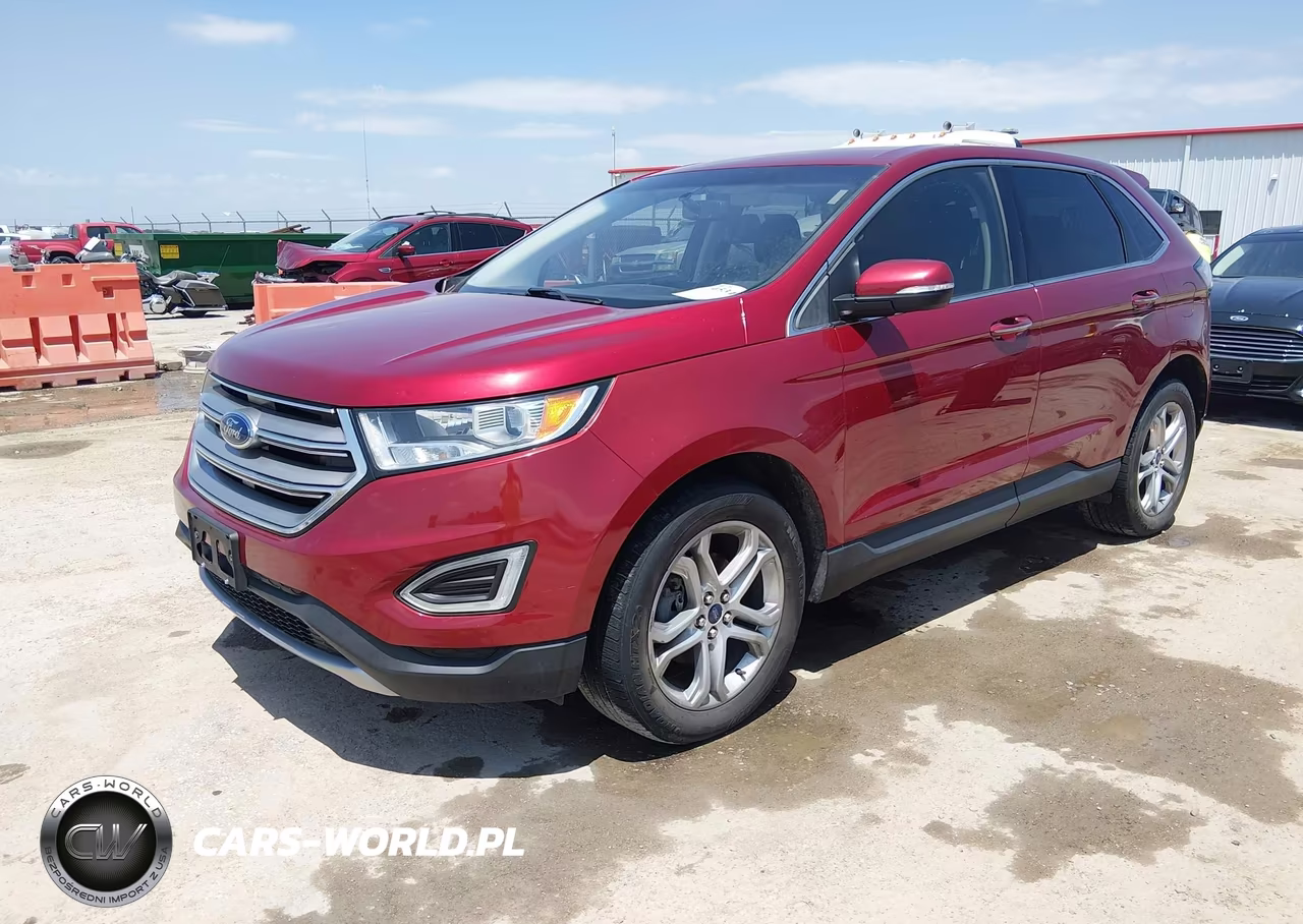 2017 Ford Edge Titanium VIN:2FMPK3K94HBB76447 - 2