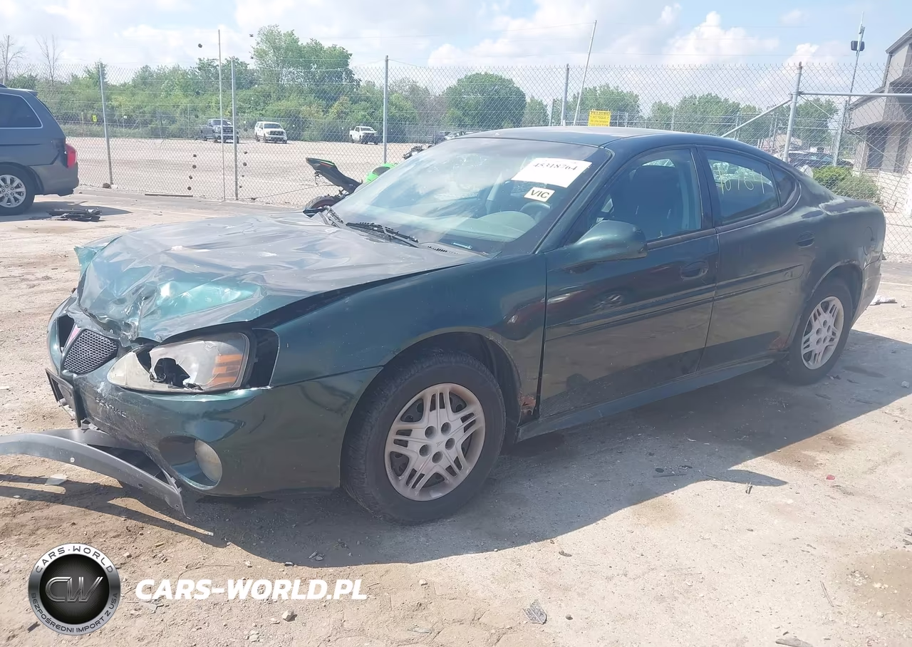 2004 Pontiac Grand Prix Gt1 VIN:2G2WP522841279746 - 2