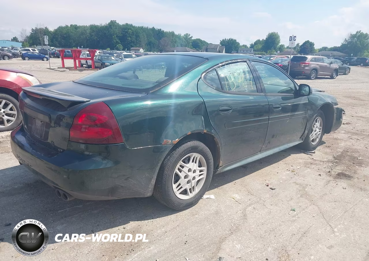 2004 Pontiac Grand Prix Gt1 VIN:2G2WP522841279746 - 4