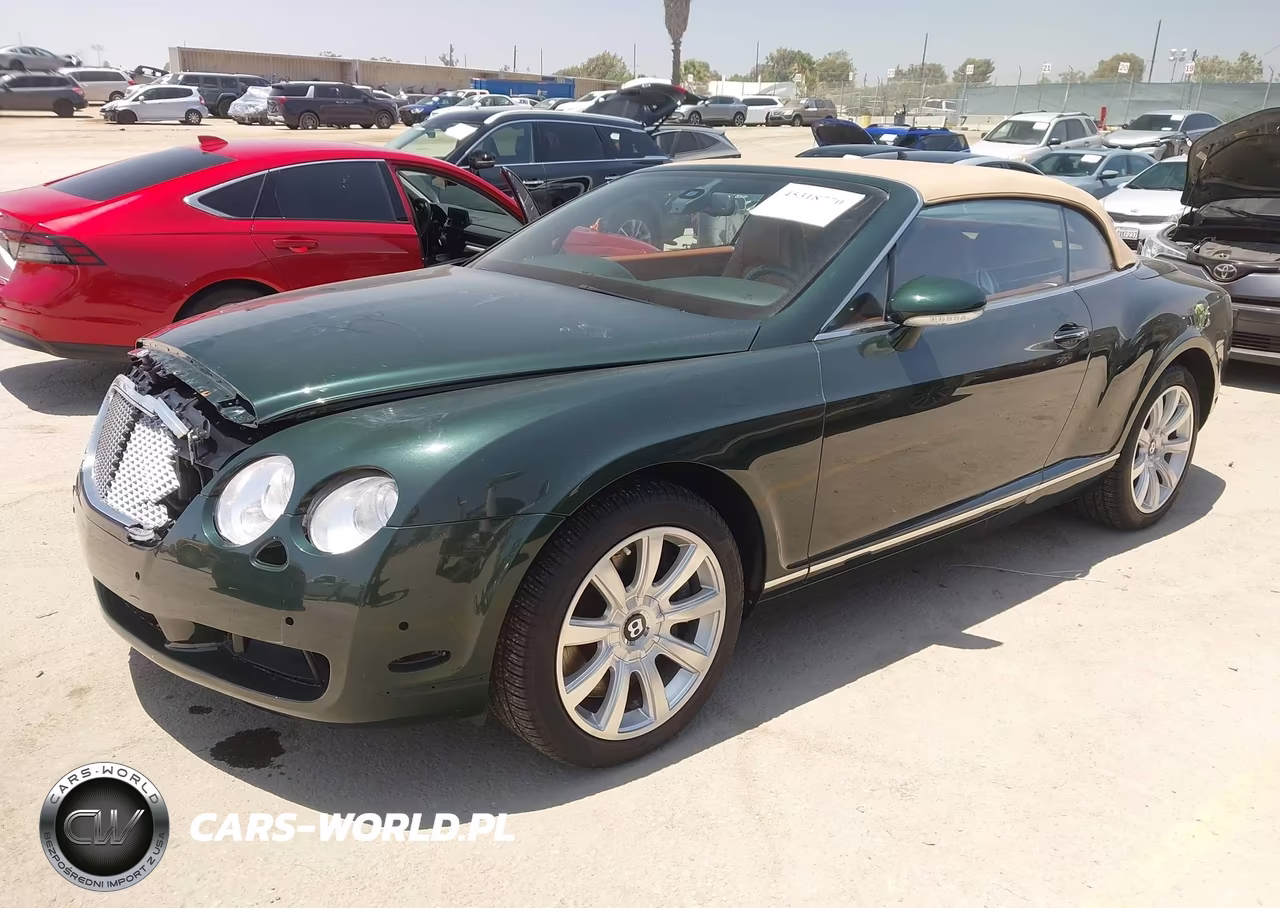 2008 Bentley Continental Gtc VIN:SCBDR33W68C057826 - 2