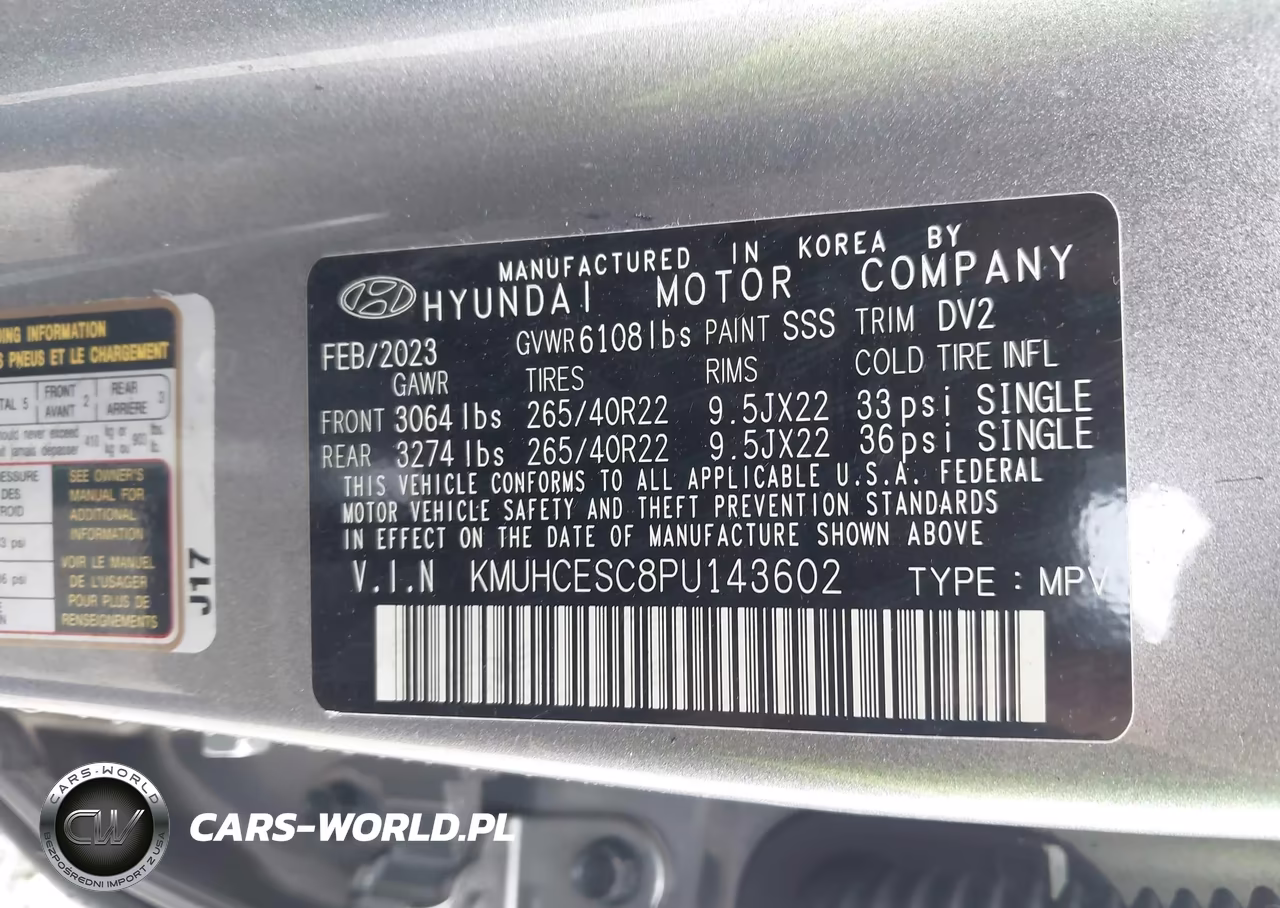 2023 Genesis Gv80 3.5T Awd VIN:KMUHCESC8PU143602 - 9