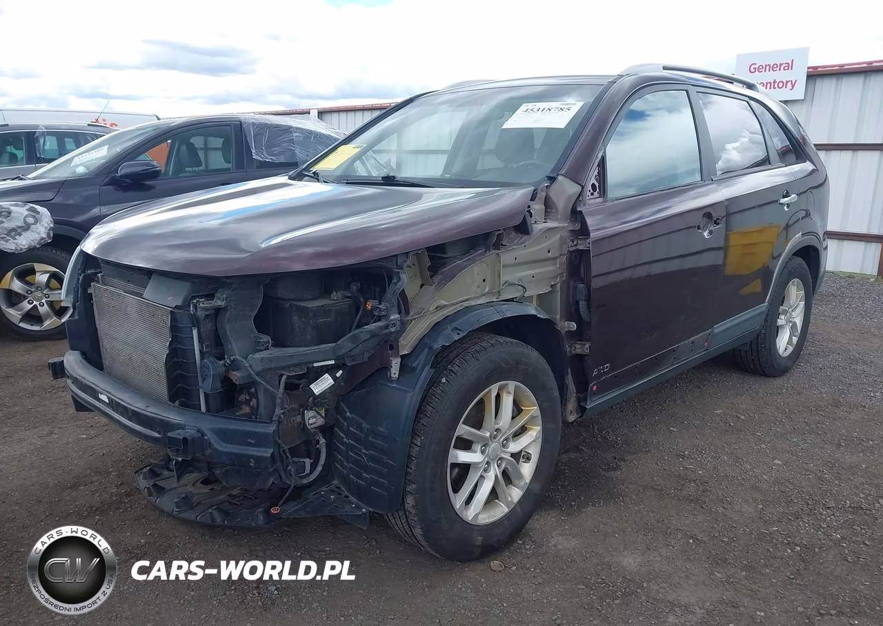 2014 Kia Sorento Lx VIN:5XYKTCA63EG465734 - 2