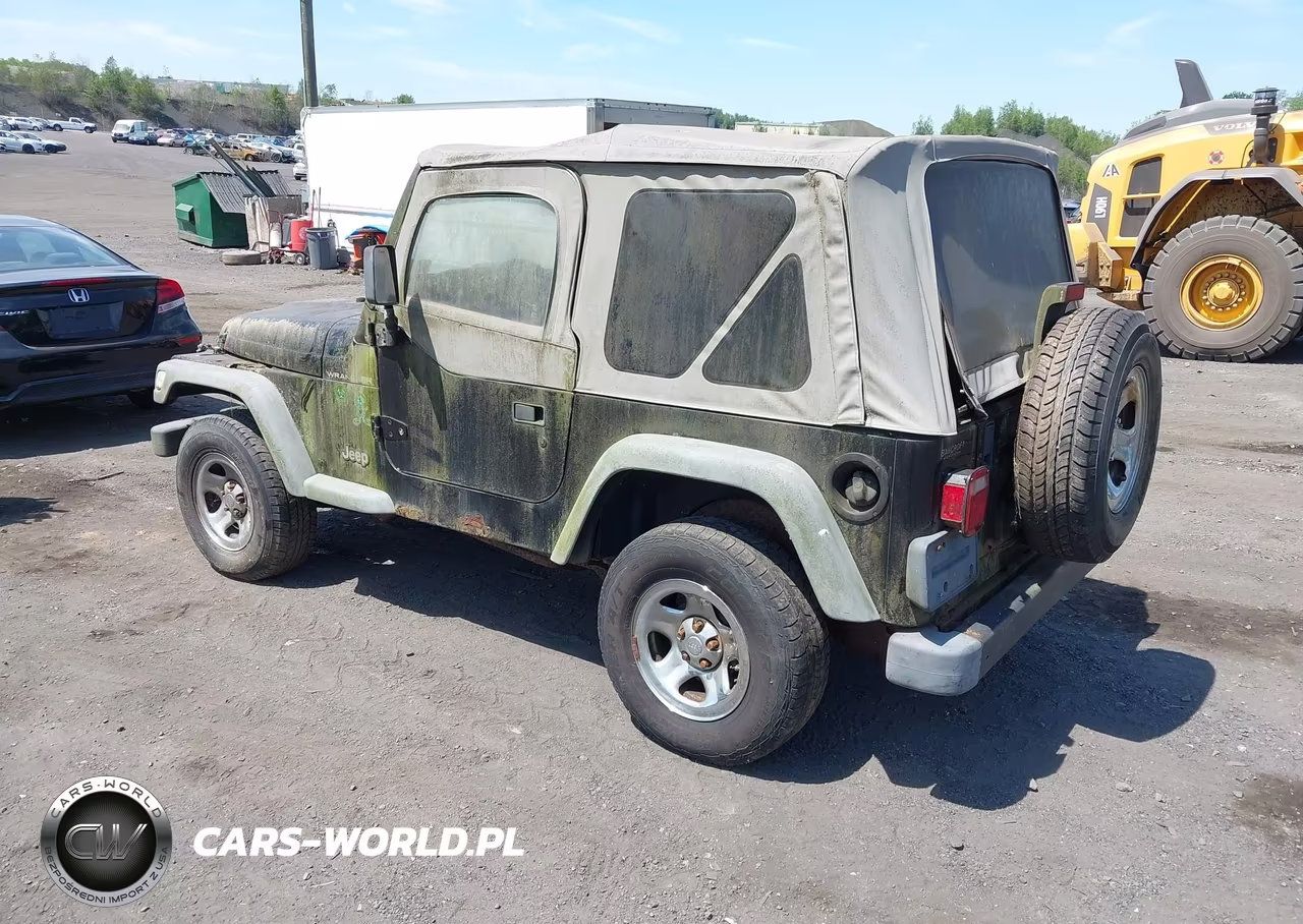 2002 Jeep Wrangler X VIN:1J4FA39S52P754304 - 3