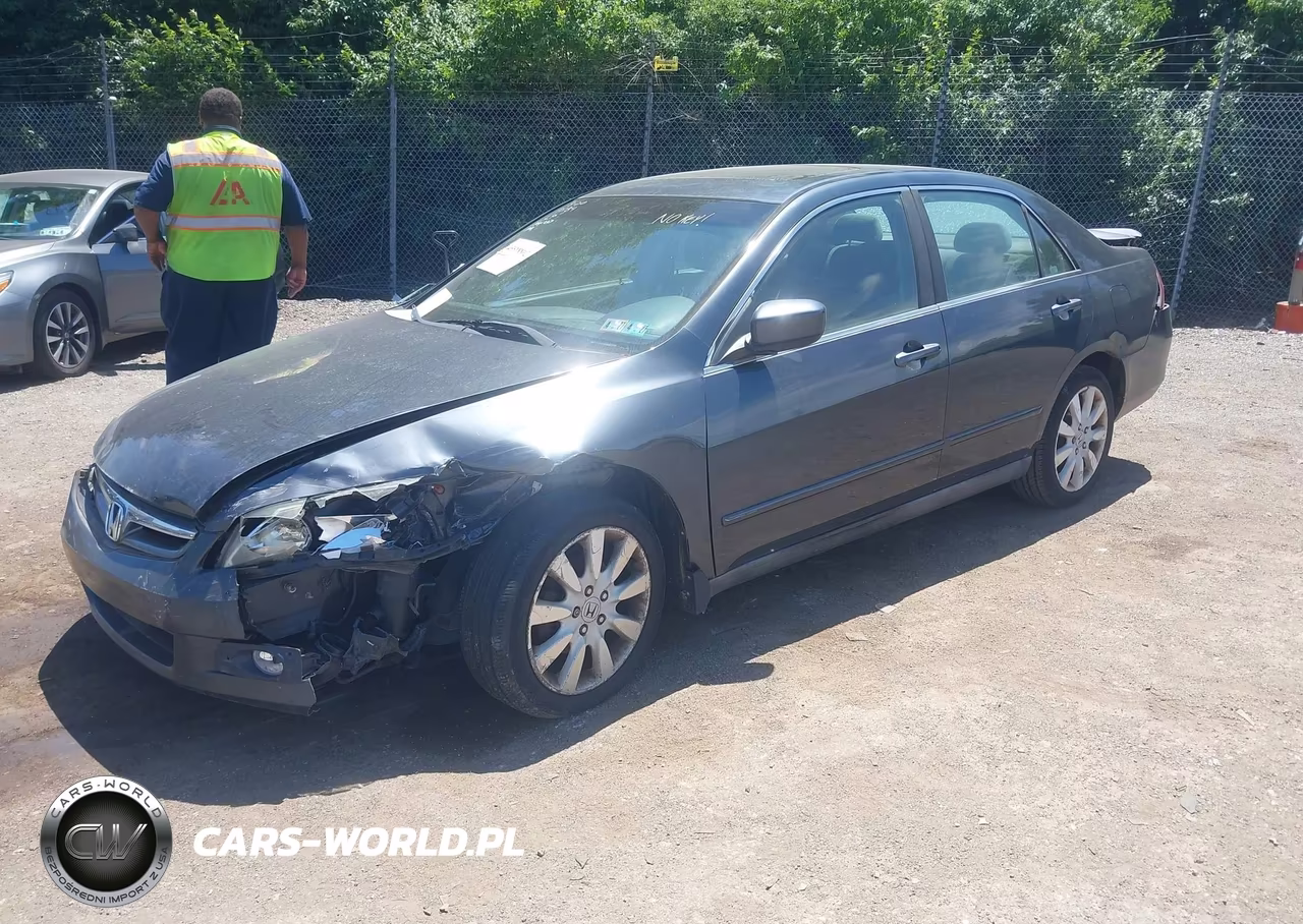 2007 Honda Accord 3.0 Lx VIN:1HGCM663X7A043496 - 2