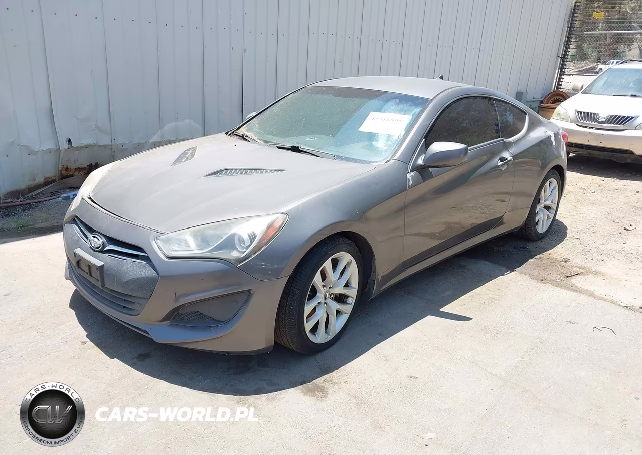 2013 Hyundai Genesis 2.0T VIN:KMHHT6KD9DU080972 - 2