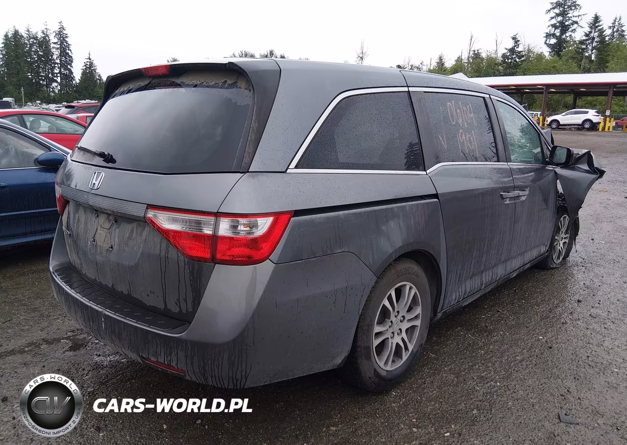 2012 Honda Odyssey Ex-L VIN:5FNRL5H65CB096802 - 4