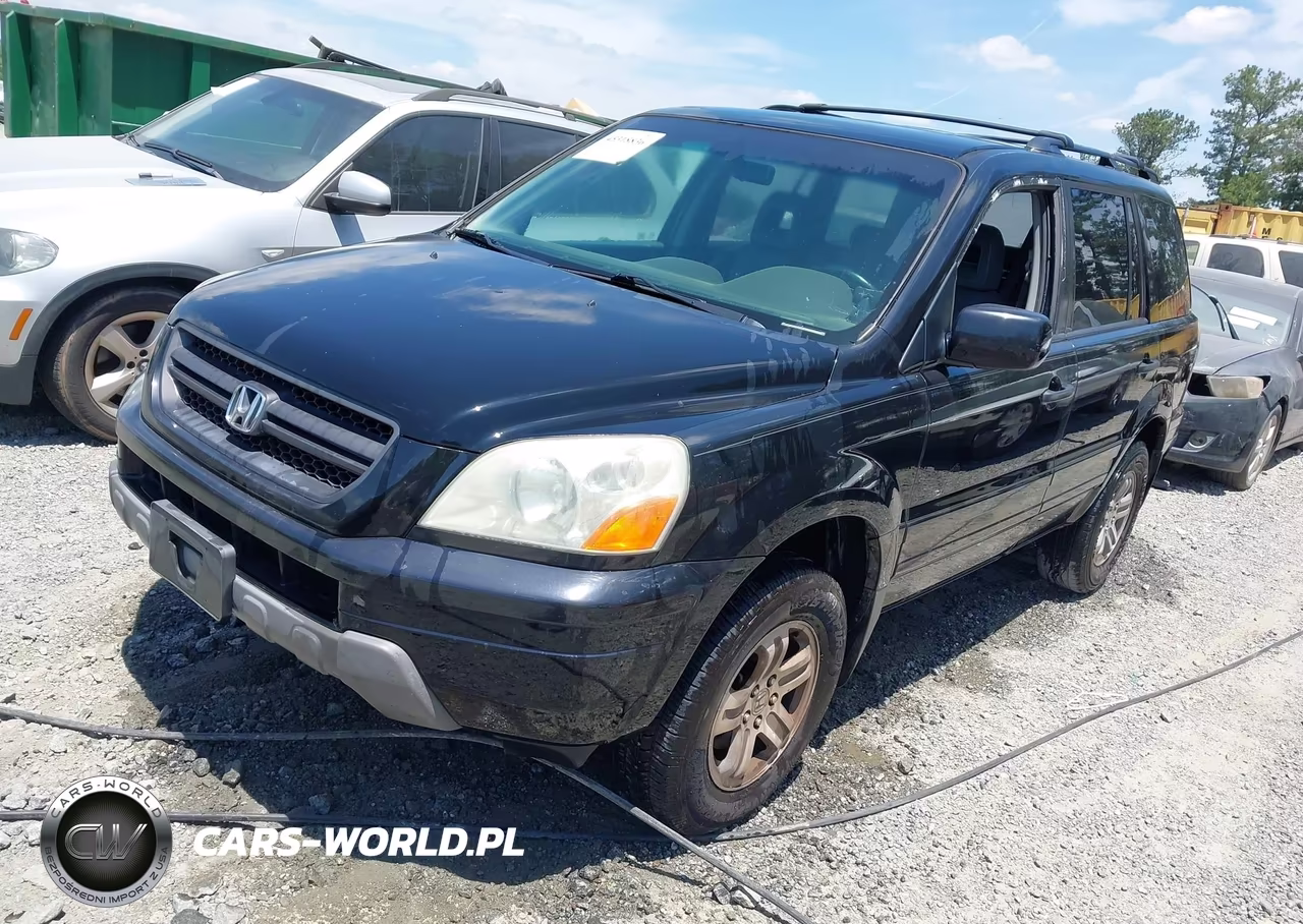 2004 Honda Pilot Ex-L VIN:2HKYF18594H501985 - 2