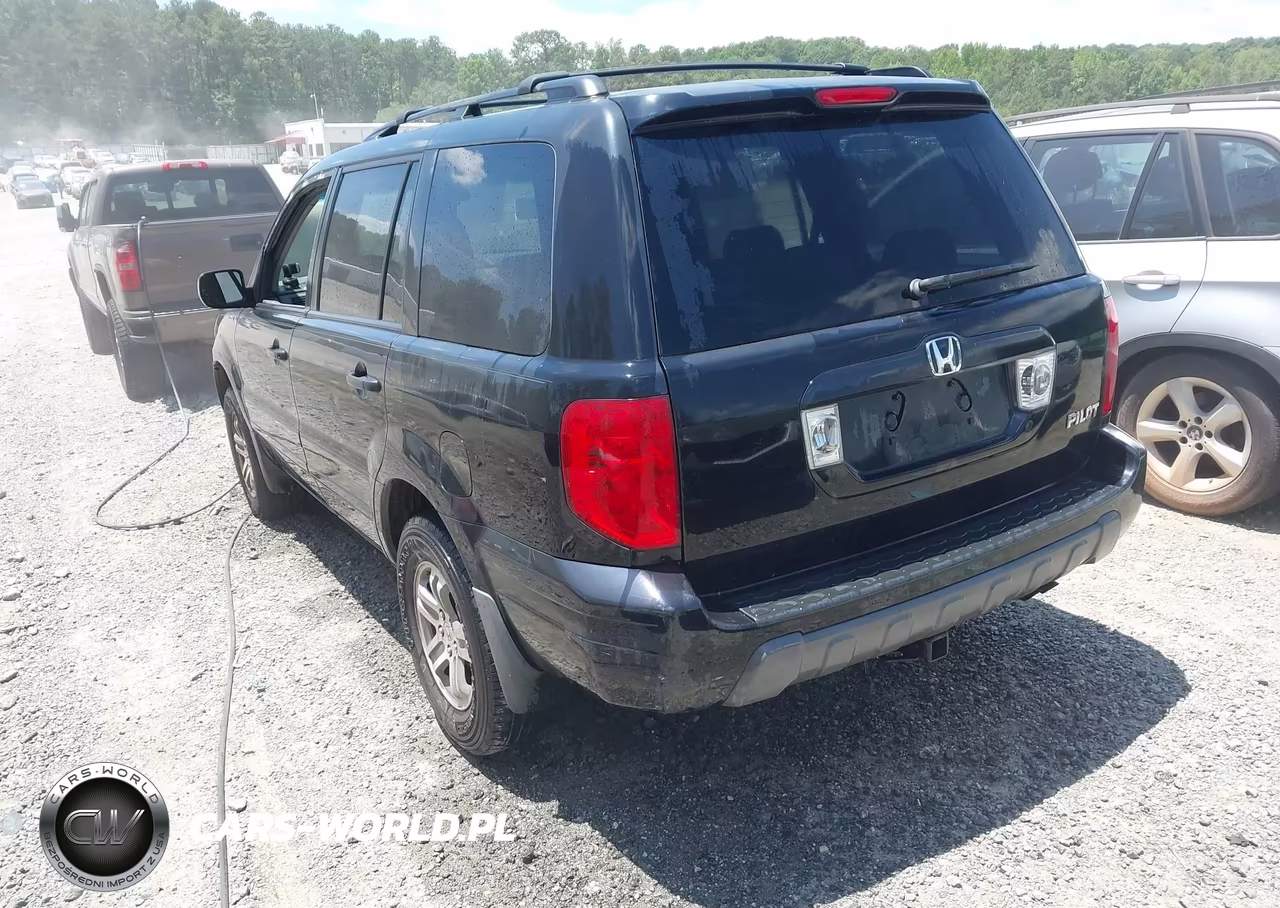 2004 Honda Pilot Ex-L VIN:2HKYF18594H501985 - 3