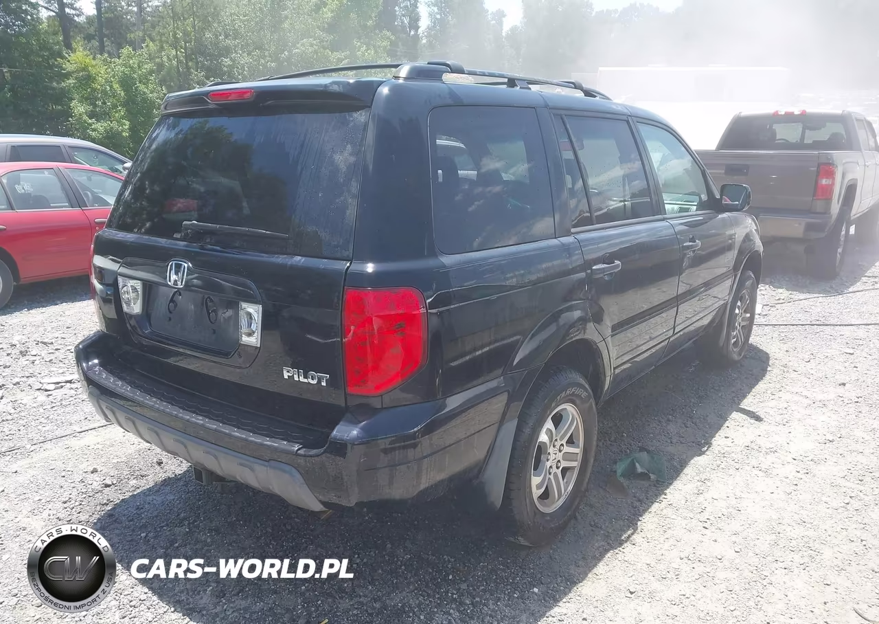2004 Honda Pilot Ex-L VIN:2HKYF18594H501985 - 4