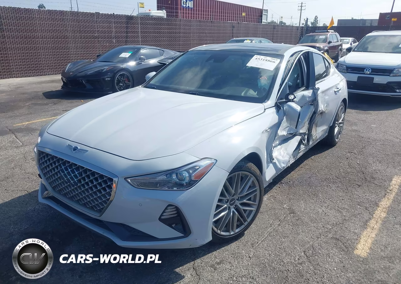 2021 Genesis G70 2.0T Rwd VIN:KMTG34LA2MU067068 - 2